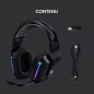 Logitech G G733 LIGHTSPEED Wireless RGB Gaming Headset Trådløs Høretelefoner Sort Logitech G G733 LIGHTSPEED Wireless RGB Gaming Headset Trådløs Høretelefoner Sort